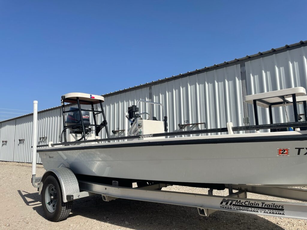 matagorda fly fishing redfish skiff