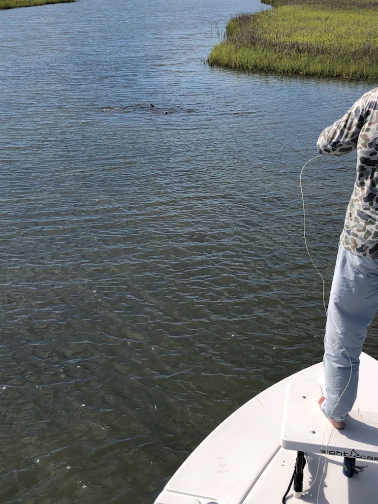 matagorda fly fishing redfish skiff