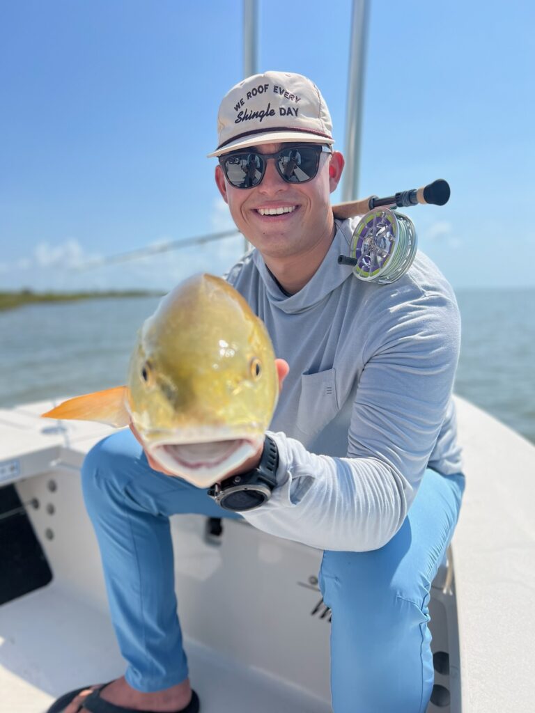 matagorda fly fishing redfish skiff