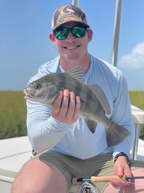 matagorda fly fishing redfish skiff