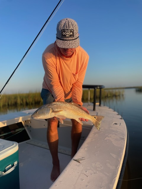 matagorda fly fishing redfish skiff